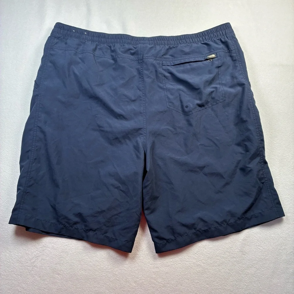 The North Face Mens Class V Water Shorts Lined Swim Trunks XXL Blue Gorpcore